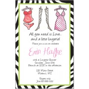 Lingerie Shower Invitations, Racy Lingerie, Inviting Company